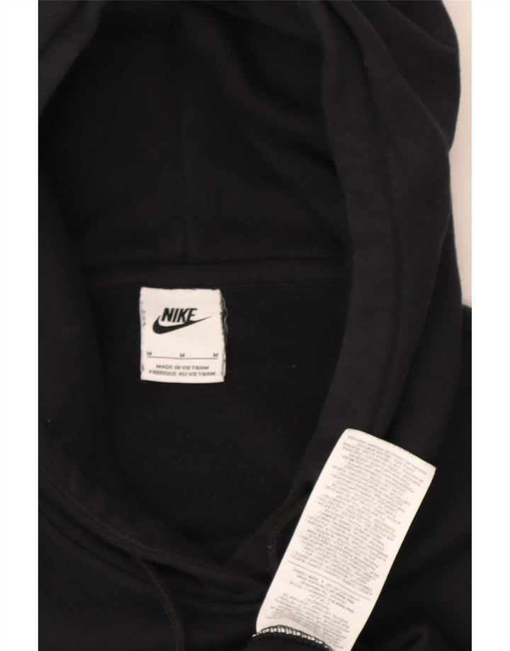 Nike Herren-Hoodie-Pullover aus mittelschwarzer Baumwolle