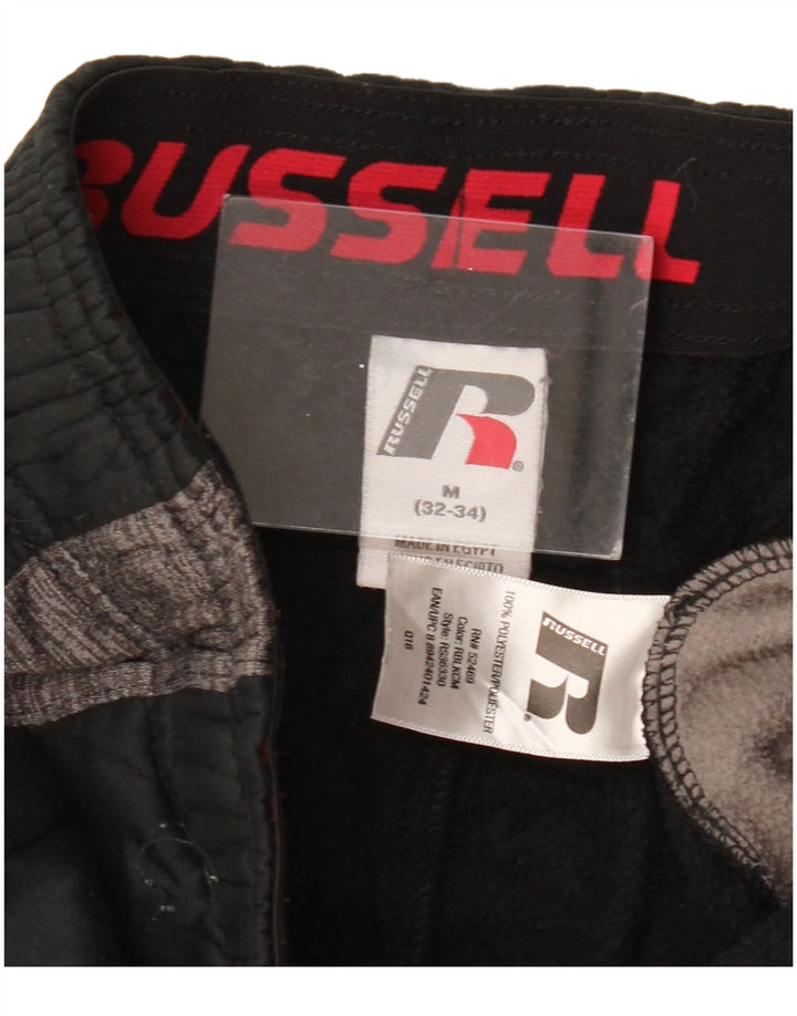 RUSSELL ATHLETIC Herren-Trainingshose, Mittelschwarz, Farbblock
