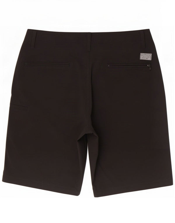 Volcom Herren Chino-Shorts, Größe L, W34, Schwarz, Polyester
