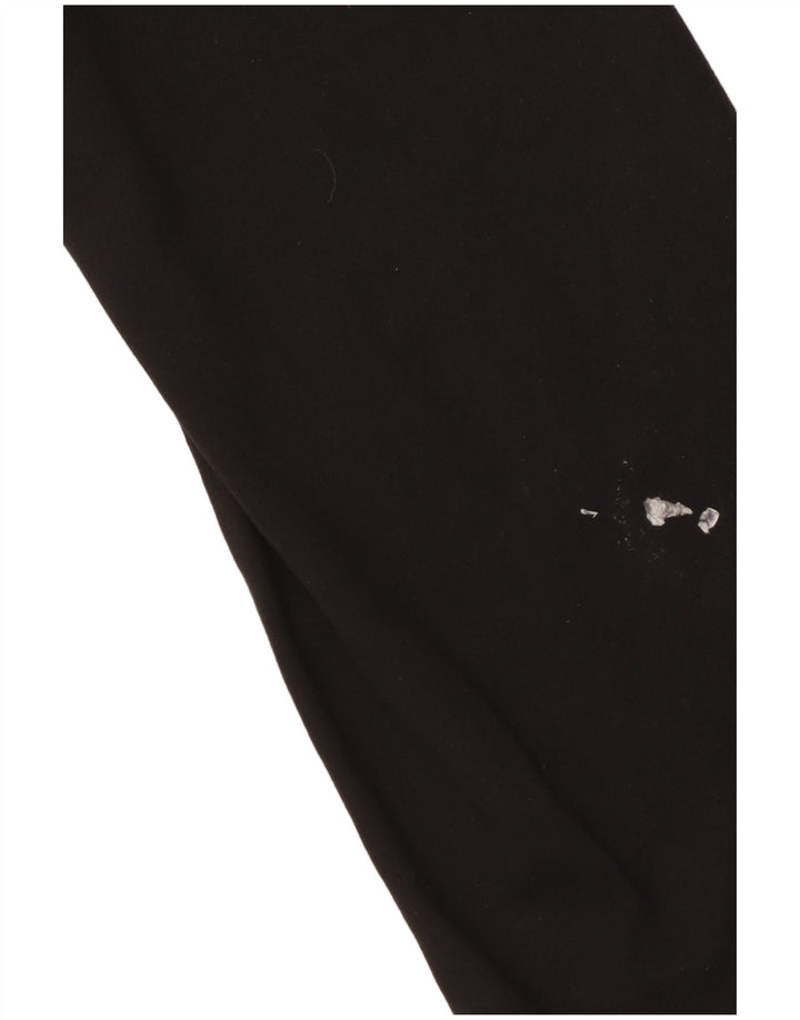 Champion Damen Leggings UK 10 Small Schwarz Colourblock Polyester