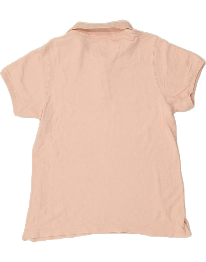 TIMBERLAND Womens Polo Shirt UK 14 Large Pink Vintage Timberland and Second-Hand Timberland from Messina Hembry 