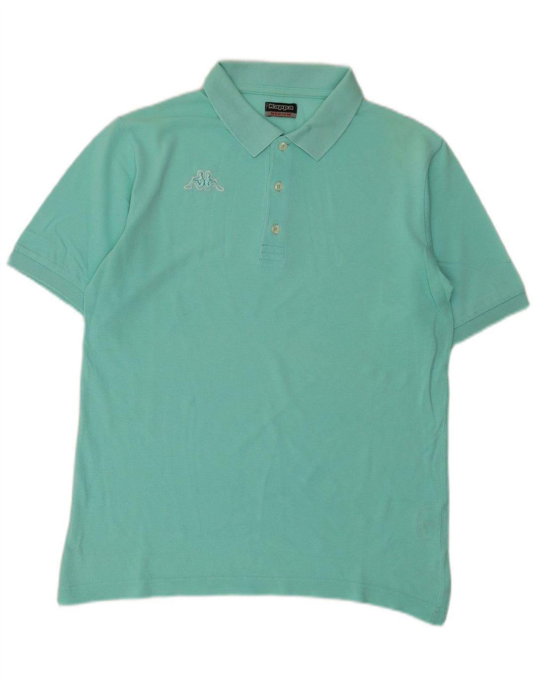 KAPPA Herren Poloshirt Medium Türkis Baumwolle