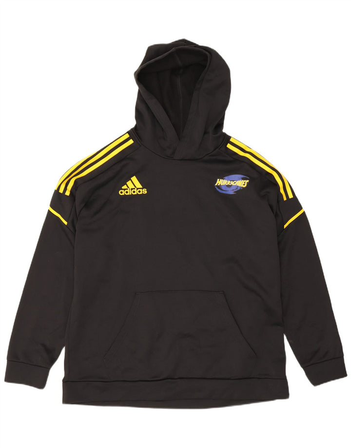 Adidas Herren Graphic Hoodie Pullover XL Schwarz Polyester