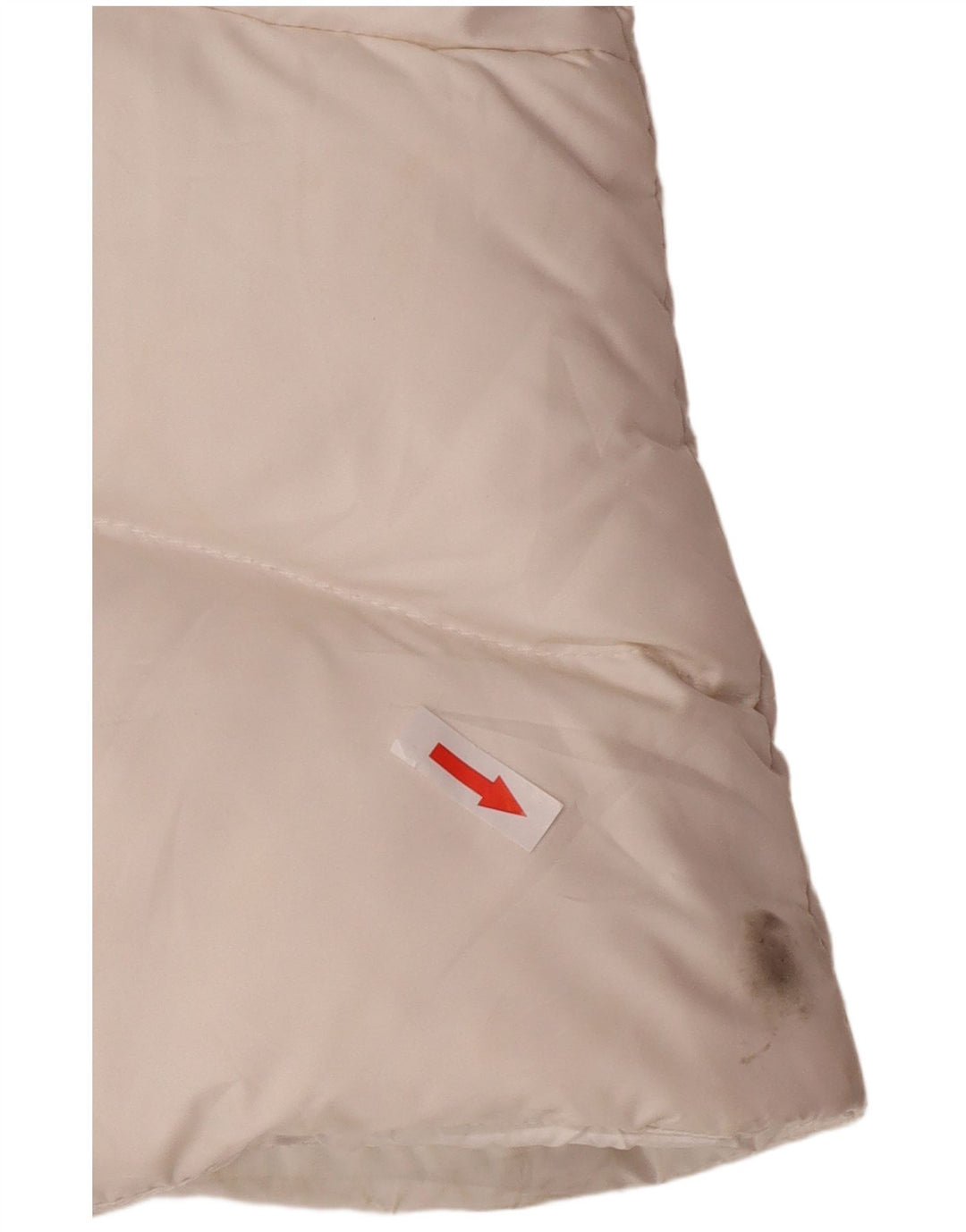 Nike Damen-Kapuzenweste, gepolstert, UK 12/14, mittelweiß, Polyester