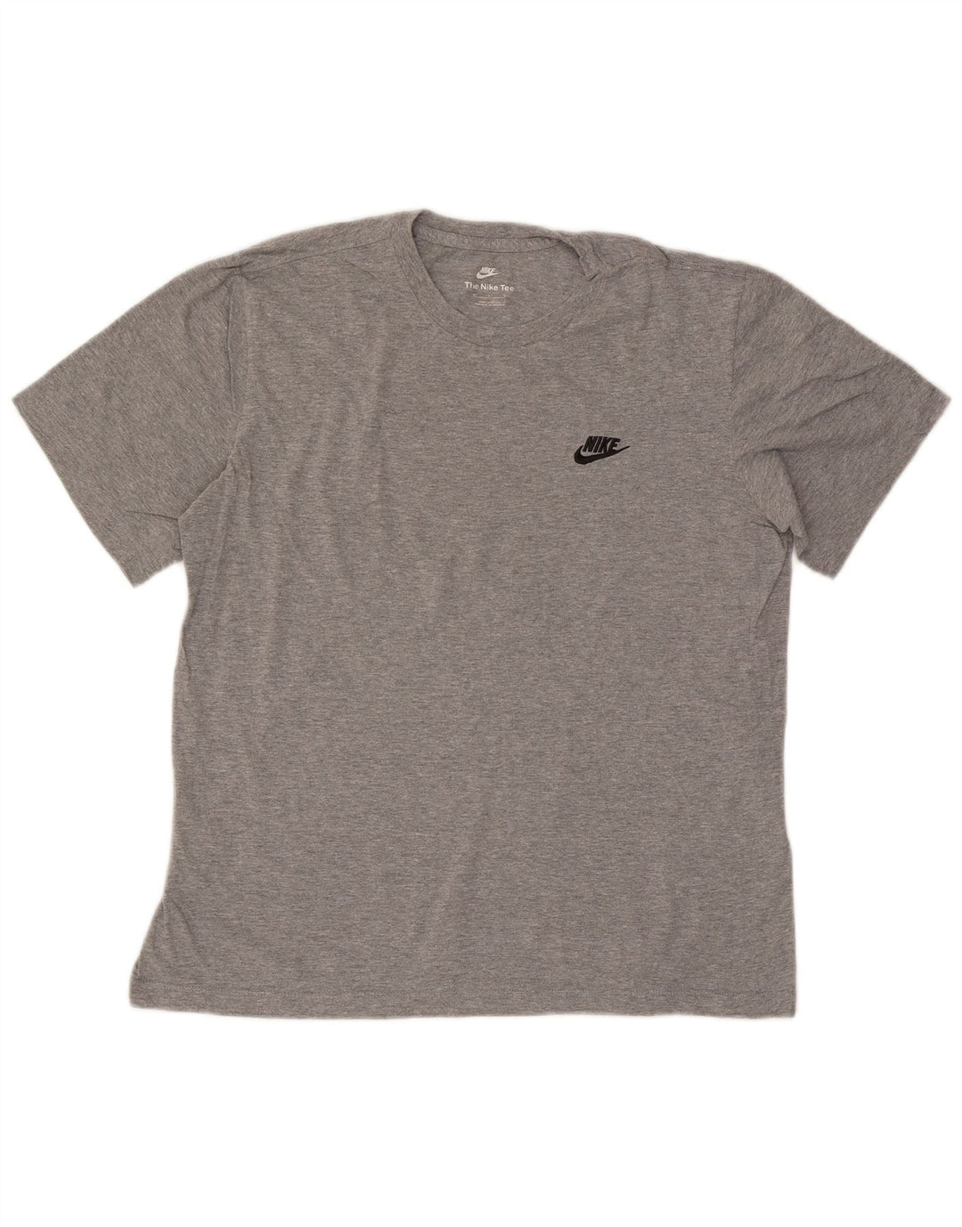 Nike Herren T-Shirt Top Mittelgrau meliert