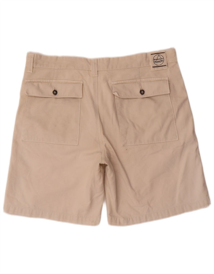 Murphy & Nye Herren Sailmakers Chino Shorts W38 XL Beige Baumwolle