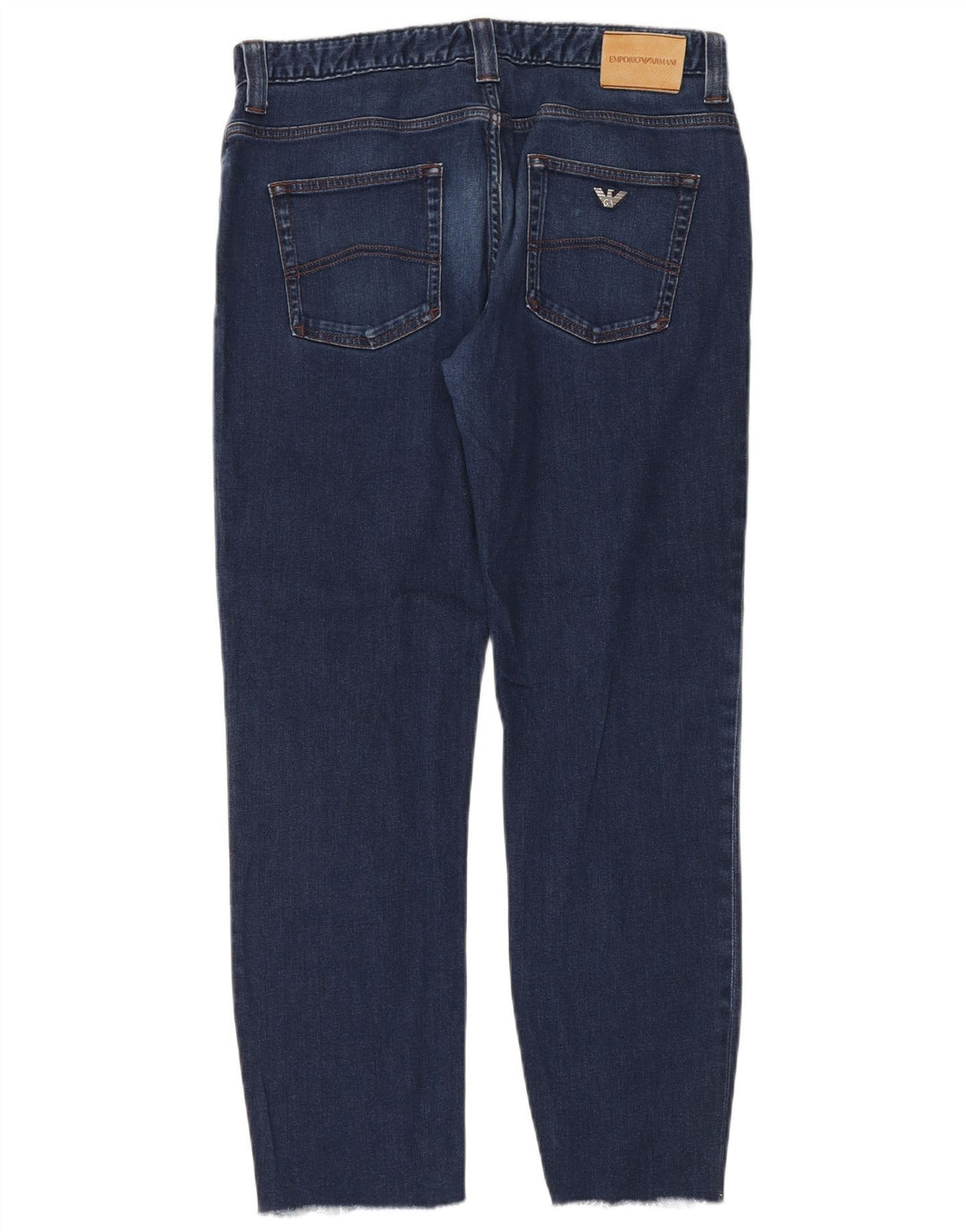 Emporio Armani Herren Straight Jeans W34 L31 Blau