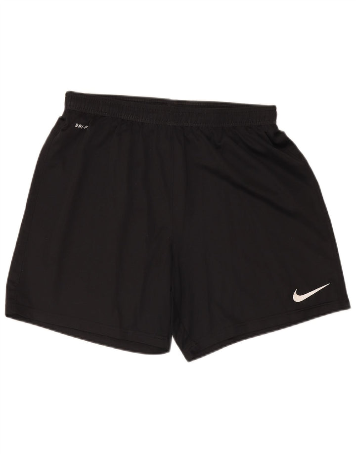 Nike Herren Dri Fit Sportshorts, groß, aus schwarzem Polyester