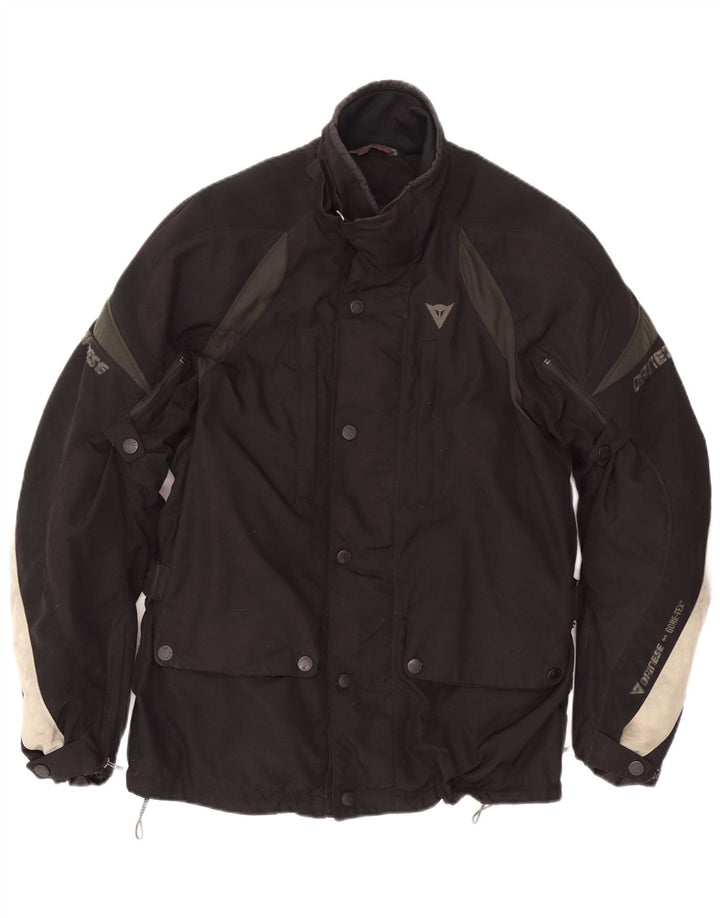 Dainese Herren Gore-Tex Graphic Racer Jacke EU 52 Large Schwarz Colourblock