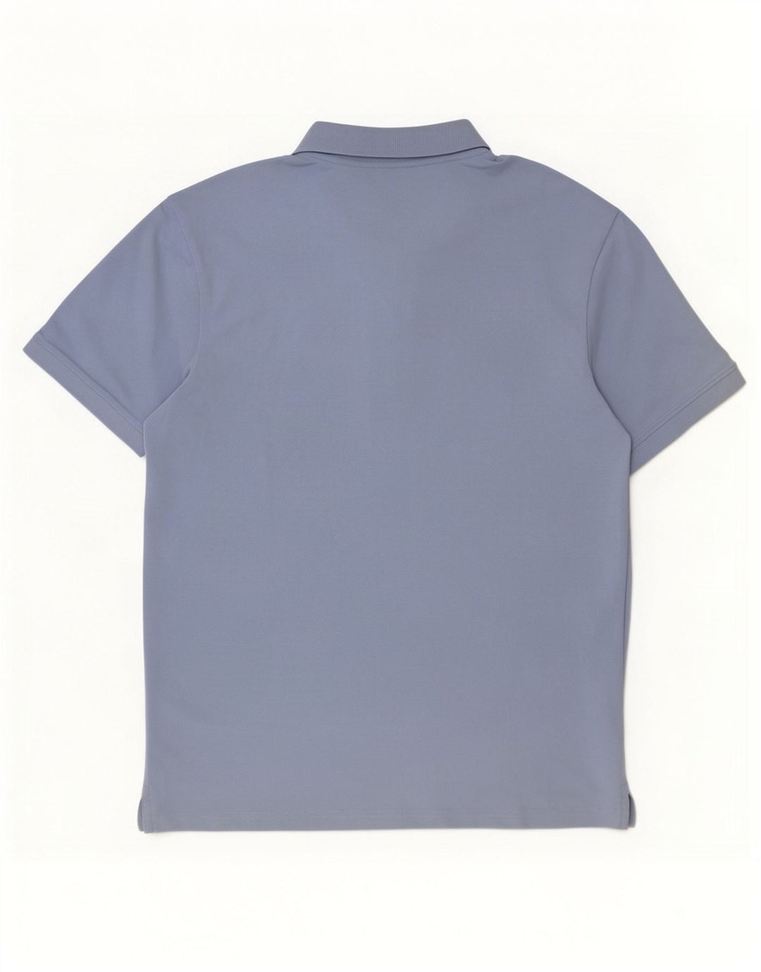 Lyle & Scott Herren-Poloshirt aus mittelblauer Baumwolle