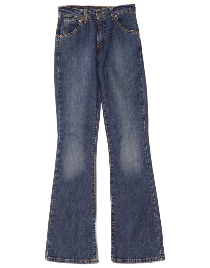 LEVI'S Damen 525 Bootcut Jeans W26 L34 Blaue Baumwolle
