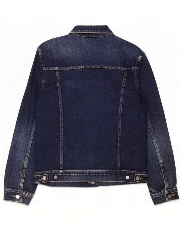 Wit Boy Jeansjacke für Jungen, 13–14 Jahre, groß, marineblau, Baumwolle