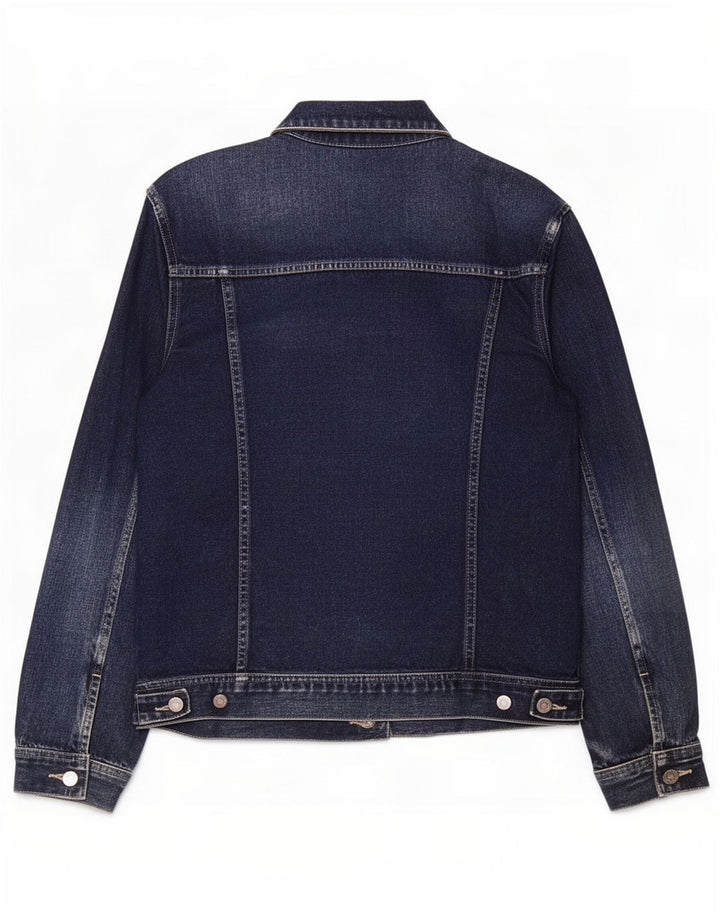 Wit Boy Jeansjacke für Jungen, 13–14 Jahre, groß, marineblau, Baumwolle