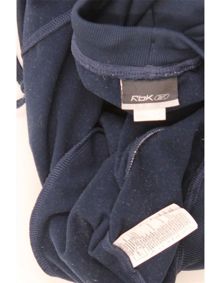 Reebok Herren-Trainingshose, groß, marineblau, Polyester