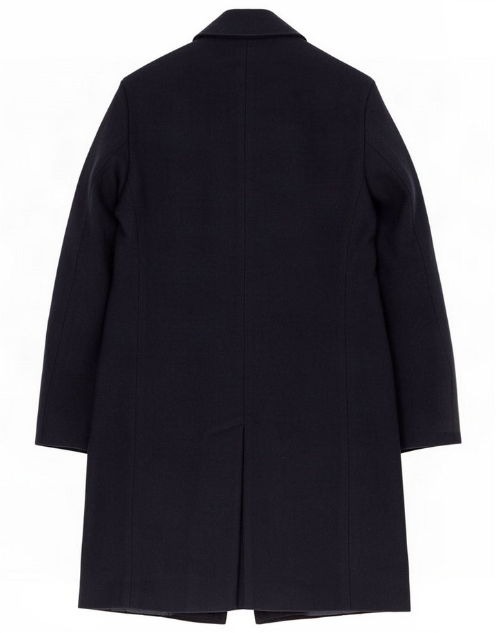 Marks & Spencer Damenmantel UK 10 Small Marineblau Polyester