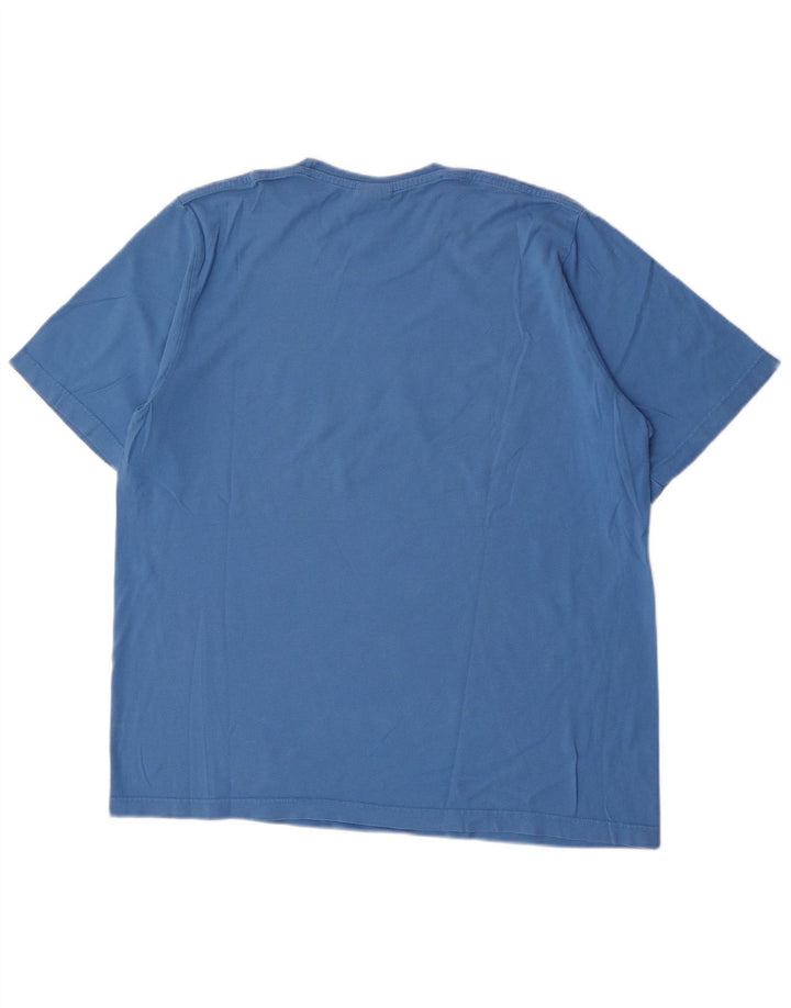 Adidas Herren Grafik T-Shirt Top XL Blau