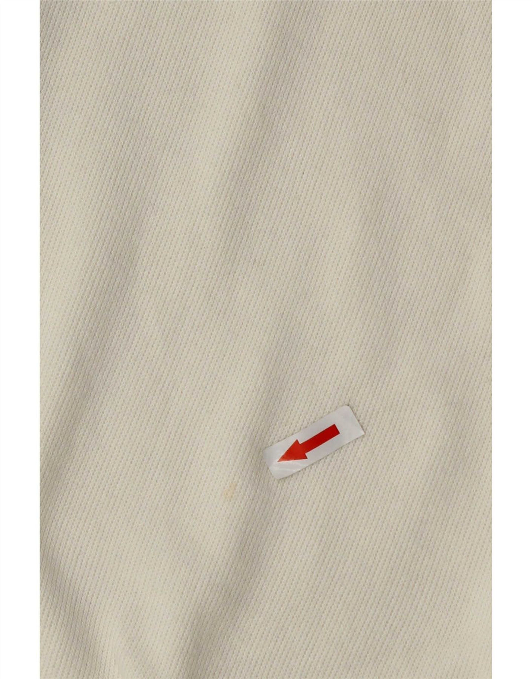 Zara Damen Crop Rollkragen Top Langarm UK 14 Medium Off White