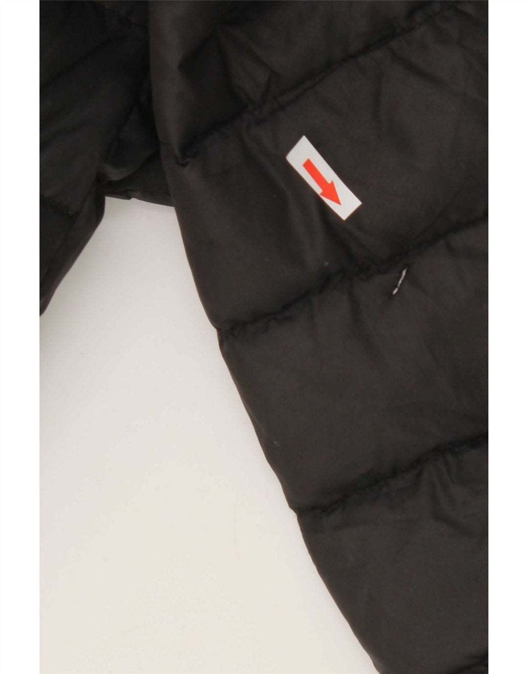 Tommy Hilfiger Damen Wattierte Jacke UK 14 Medium Schwarz Polyester