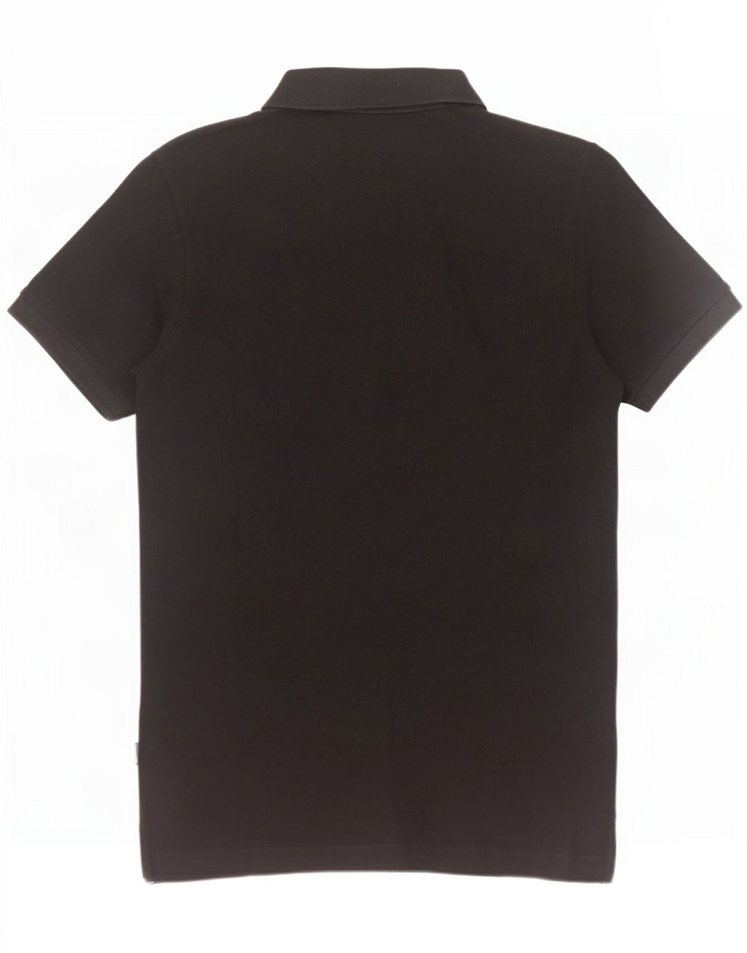 Superdry Herren-Poloshirt aus mittelschwarzer Baumwolle