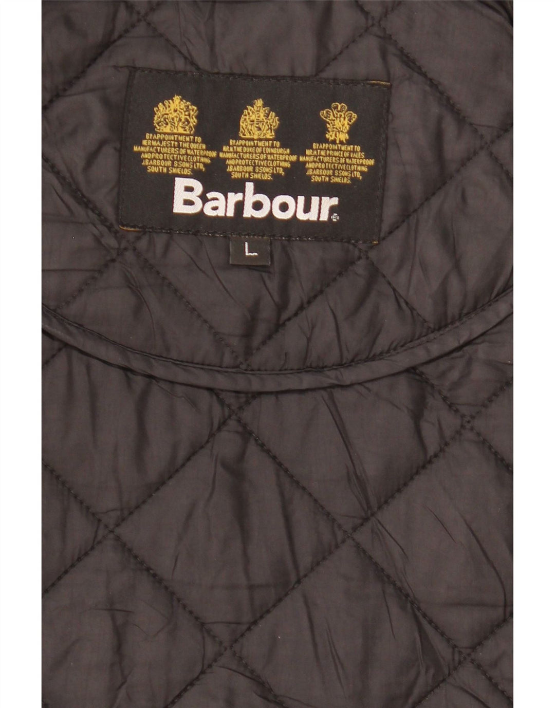 Barbour Herren Steppjacke UK 40 Large Schwarz