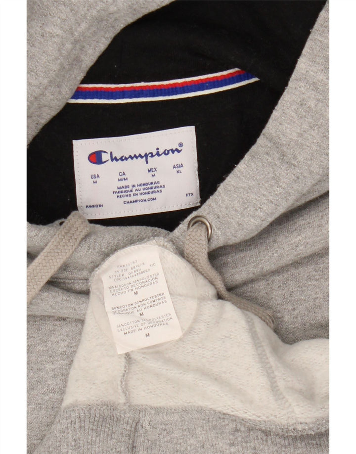 Champion Herren-Kapuzenpullover aus mittelgrauer Baumwolle