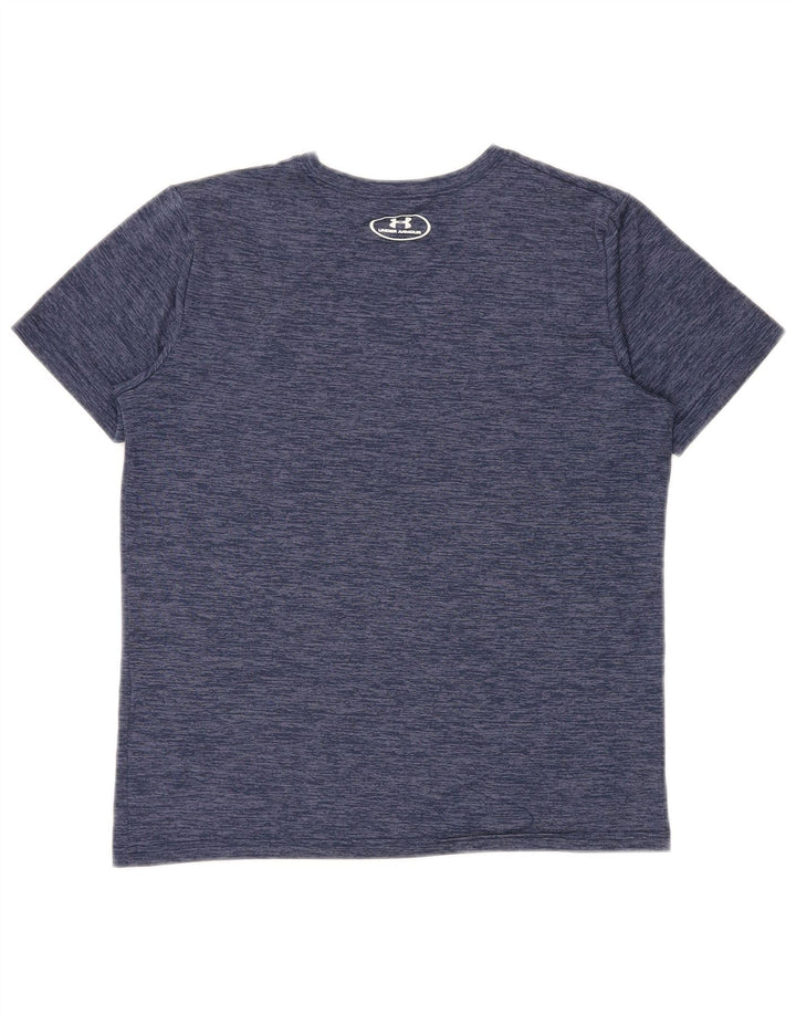 UNDER ARMOUR Jungen Heat Gear Graphic T-Shirt Top 13–14 Jahre XL Marineblau