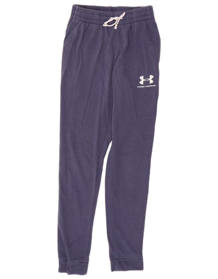 Under Armour Herren-Trainingsanzughose mit Grafik, Größe S, Lila