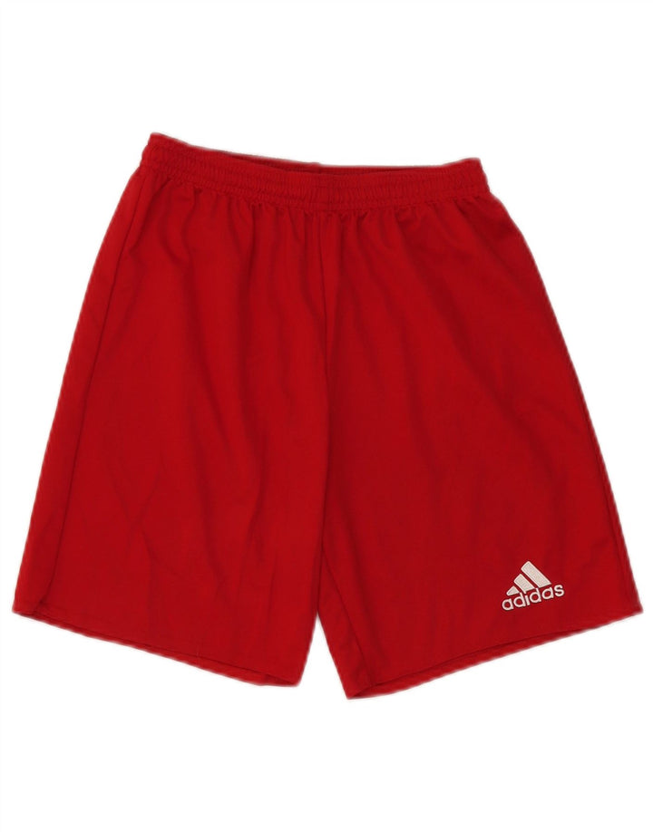 Adidas Jungen Climalite Sport Shorts 13–14 Jahre, rotes Polyester