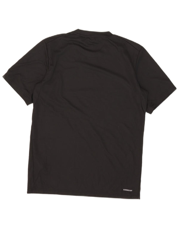 Adidas Herren Aeroready T-Shirt Top Small Schwarz Polyester