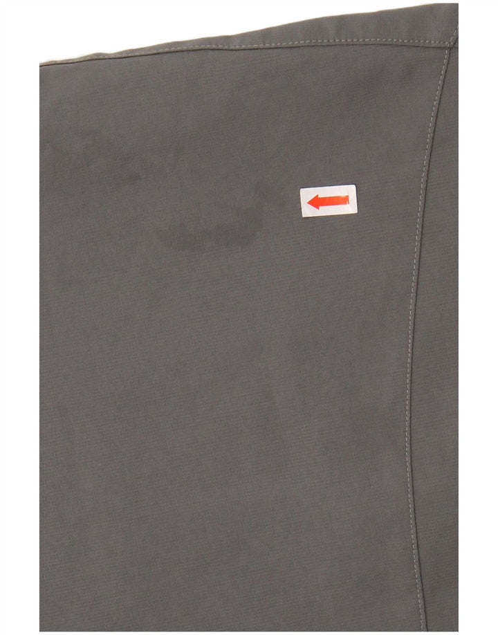 ADIDAS Herren Bermuda Sport Shorts XL Grau Polyester