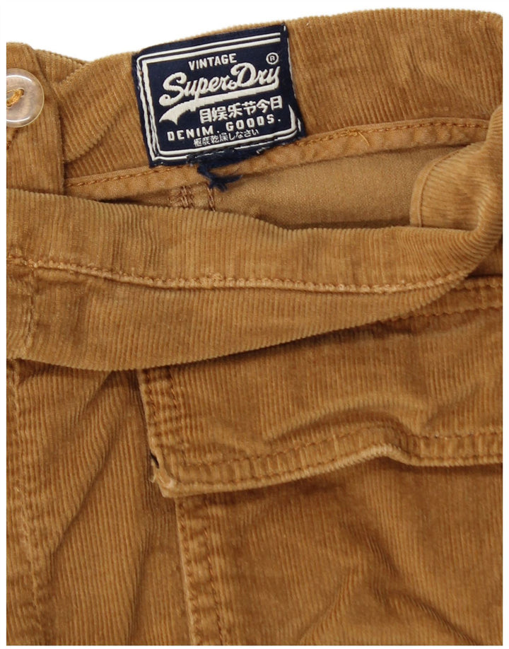 Superdry Damen Mini-Cordrock W26 Small Beige