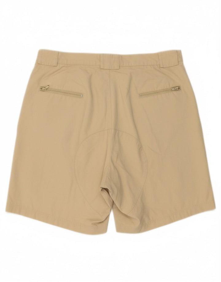 VINTAGE Mens Cargo Shorts XL W36  Beige Cotton Vintage Vintage and Second-Hand Vintage from Messina Hembry 