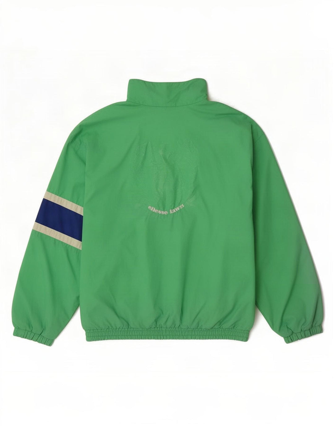 Ellesse Herren-Trainingsanzug-Top-Jacke, Mittelgrün, Farbblock