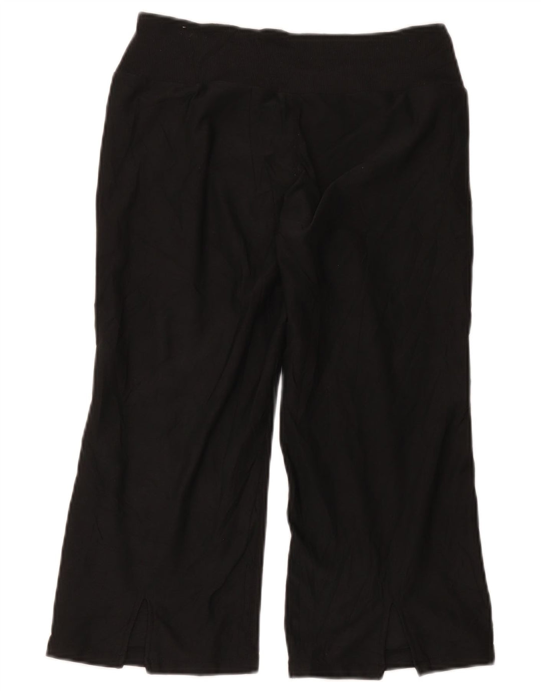 Nike Damen Capri-Trainingshose US 8/10 Mittelschwarzes Polyester