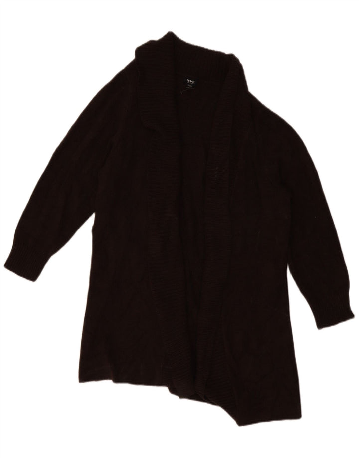 Mossimo Offener Damen-Cardigan-Pullover US 16 2XL Braunes Acryl
