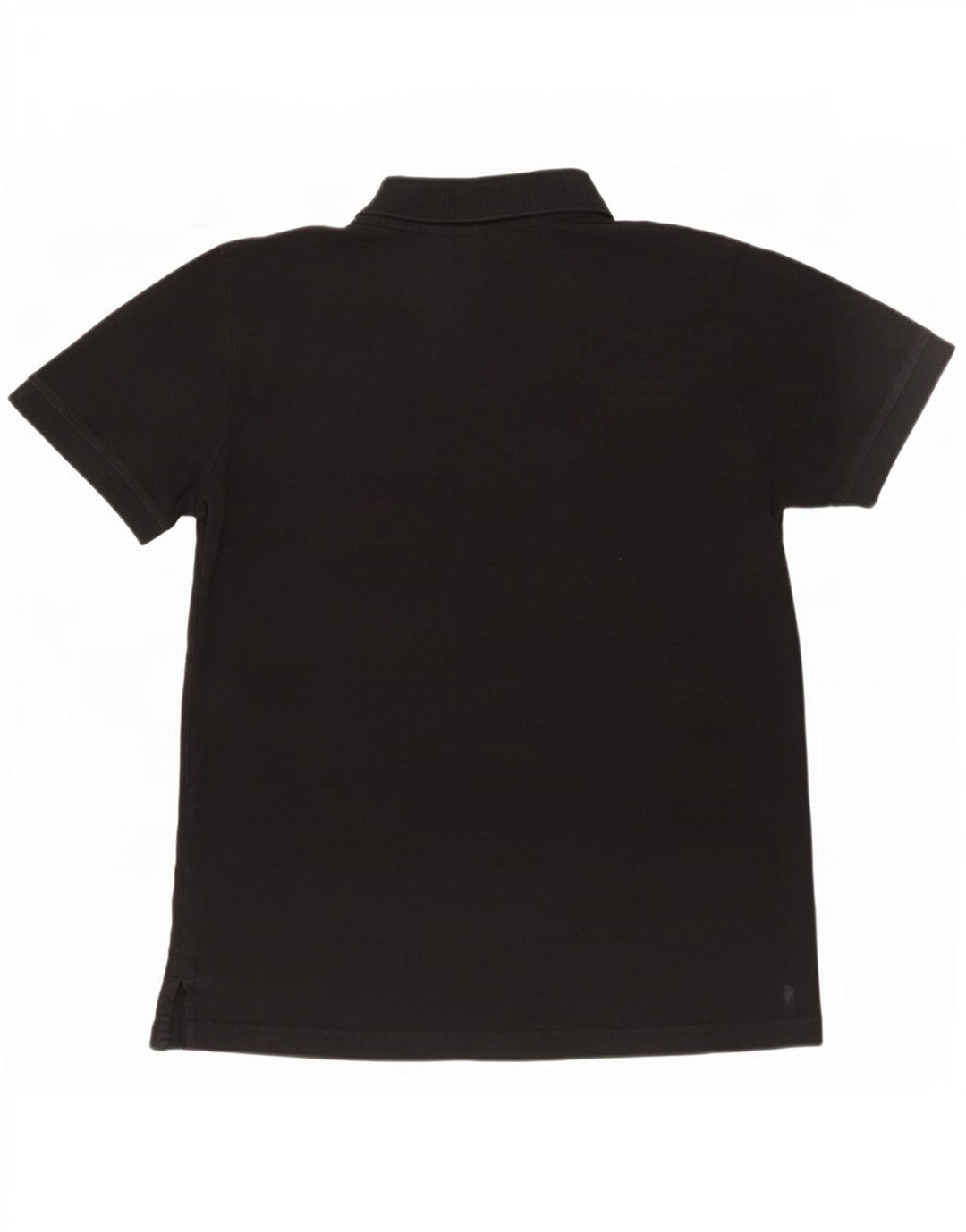 Kappa Herren-Poloshirt, groß, schwarze Baumwolle