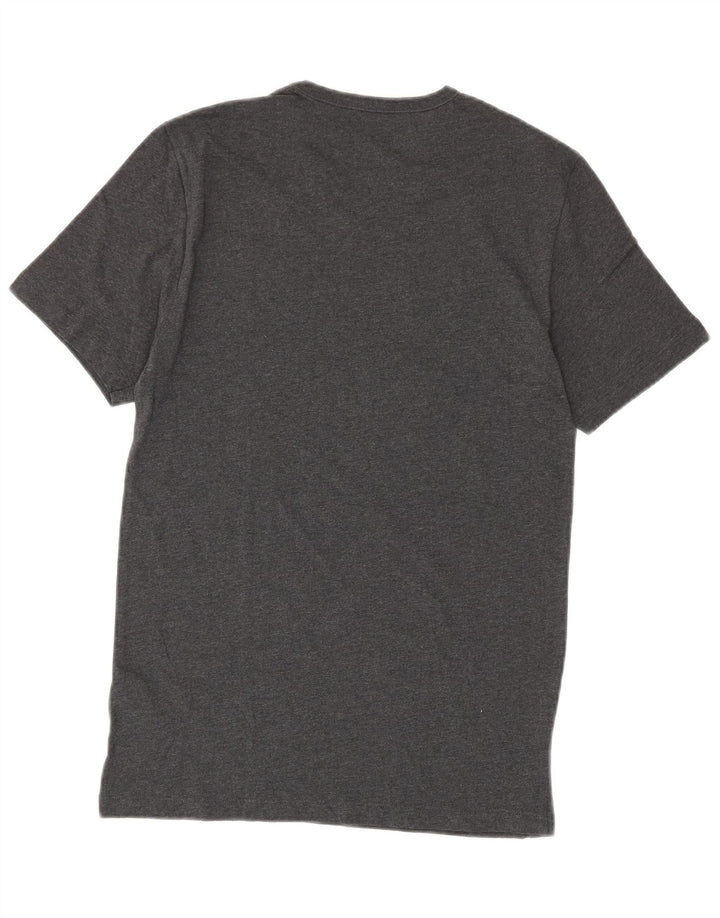 Hugo Boss Herren T-Shirt Top Small Grau Baumwolle