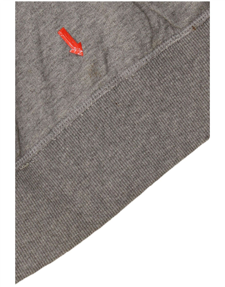 Benetton Damen Minirock W30 Mittelgrau