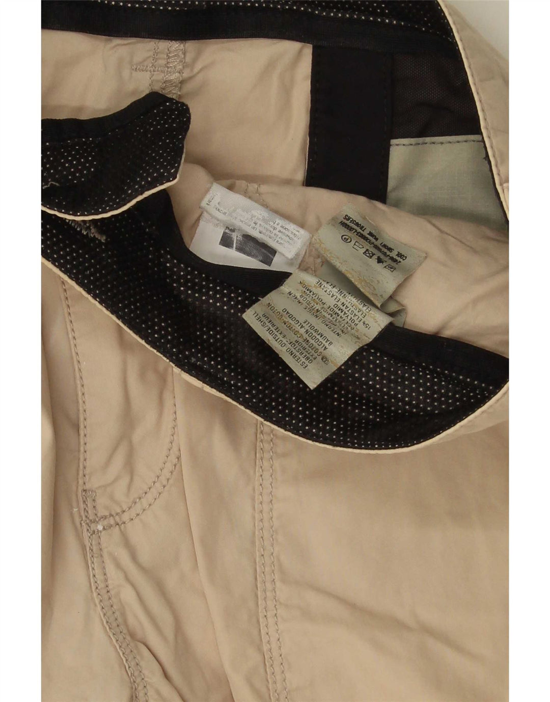 Refrigiwear Herren Chino-Shorts W34 Large Beige Baumwolle