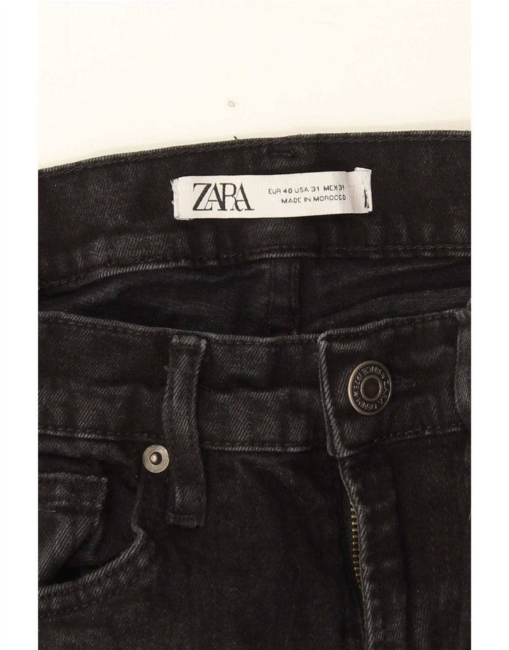 Zara Herren Skinny Jeans EU 40 Medium W31 L30 Schwarz