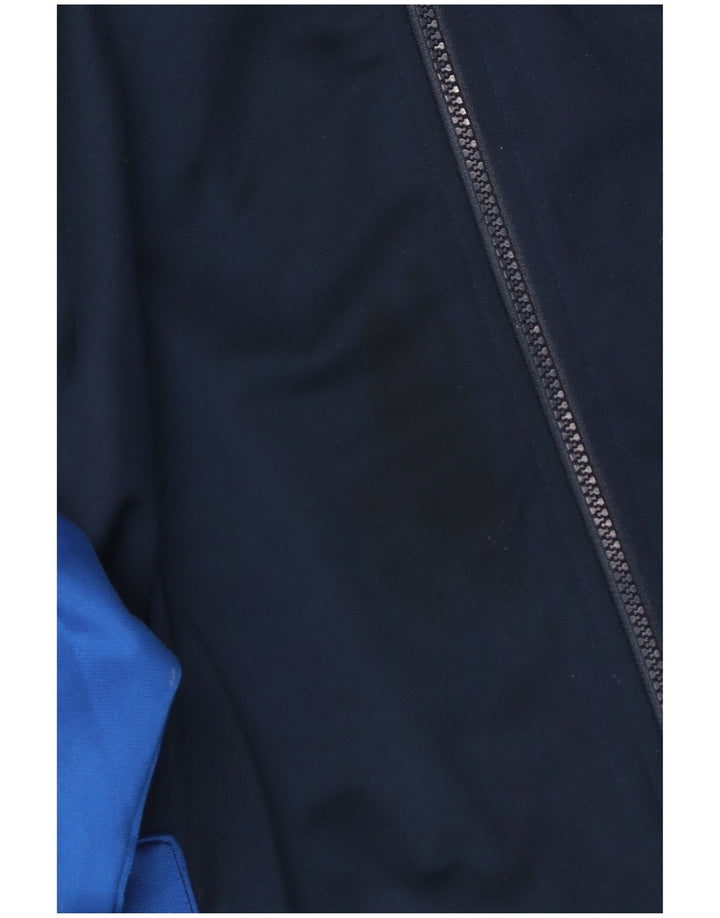 Lotto Herren-Trainingsanzug-Oberteil, Jacke, groß, marineblau, Farbblock-Polyester
