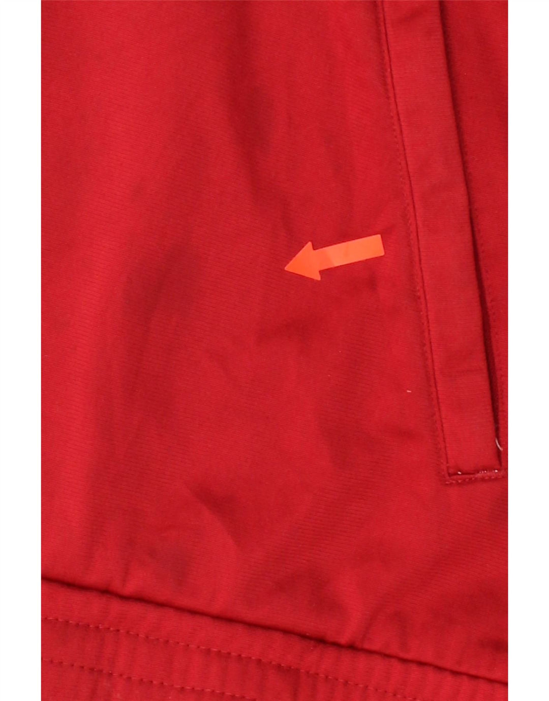 ADIDAS Mens Tracksuit Top Jacket Medium Red Colourblock Polyester Vintage Adidas and Second-Hand Adidas from Messina Hembry 