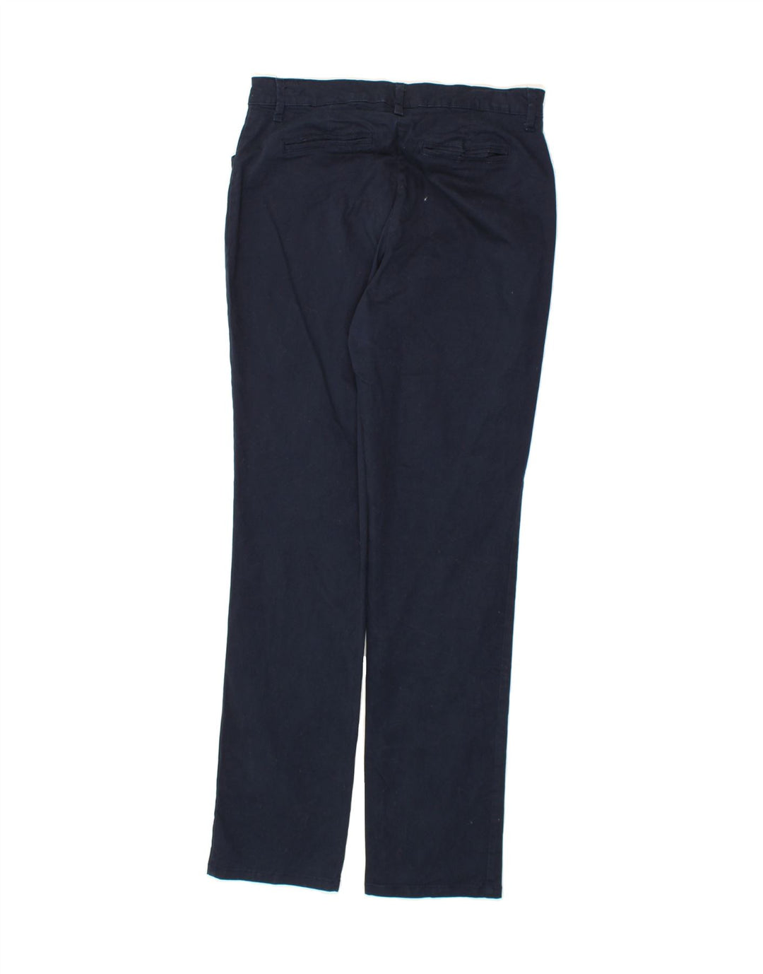LEE Womens Mid Rise Casual Trousers US 8 Medium W30 L32 Navy Blue Vintage Lee and Second-Hand Lee from Messina Hembry 