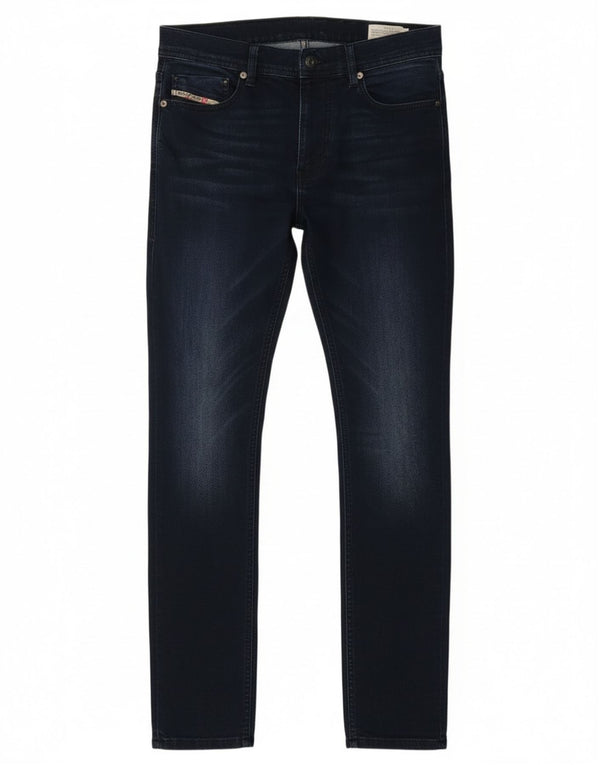 Diesel Boys Tepphar Carrot Slim Jeans 15-16 Jahre W30 L32 Marineblaue Baumwolle