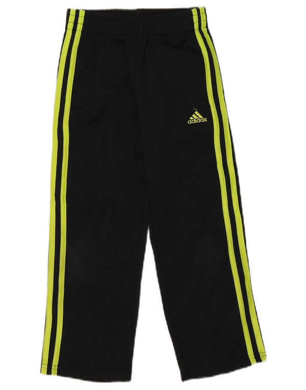 Adidas Mädchen-Trainingshose, 5–6 Jahre, schwarzes Polyester