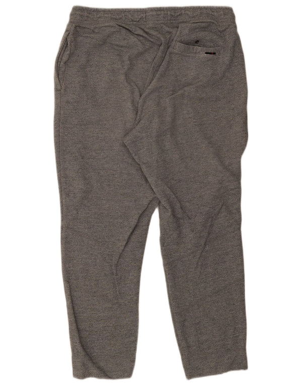 Jordan Herren-Trainingshose, Jogginghose, Größe 2XL, graue Baumwolle