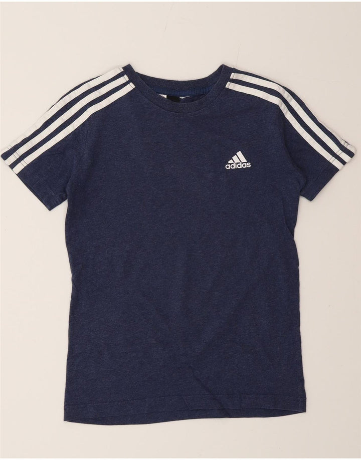 Adidas Jungen T-Shirt Top 9-10 Jahre Marineblau