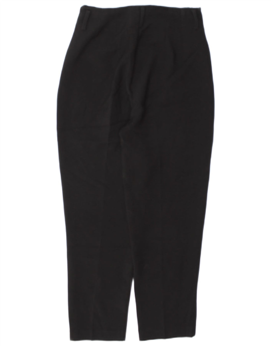 Zara Damen Tapered Casual Hose Medium W28 L27 Schwarz Polyester