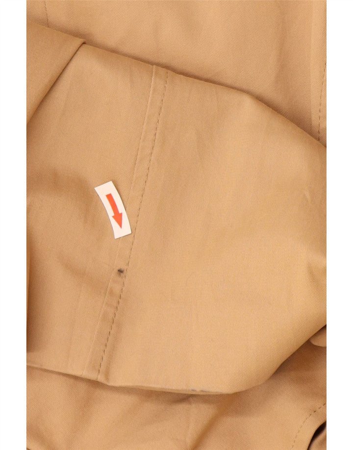 Zara Damen Trenchcoat UK 12 Mittelbeige Baumwolle