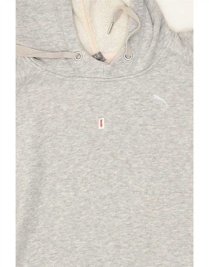 GAP Womens Hoodie Jumper UK 10 Small Grey Cotton | Vintage Gap | Thrift | Second-Hand Gap | Used Clothing | Messina Hembry 